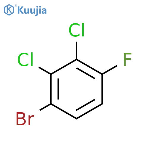 1-Bromo-2,3-dichloro-4-fluorobenzene structure