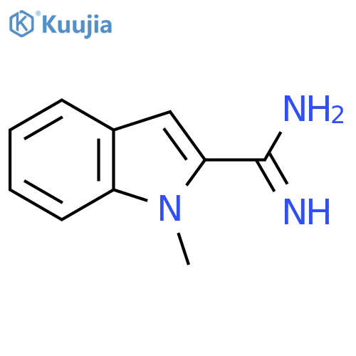 1-methyl-1H-indole-2-carboximidamide structure