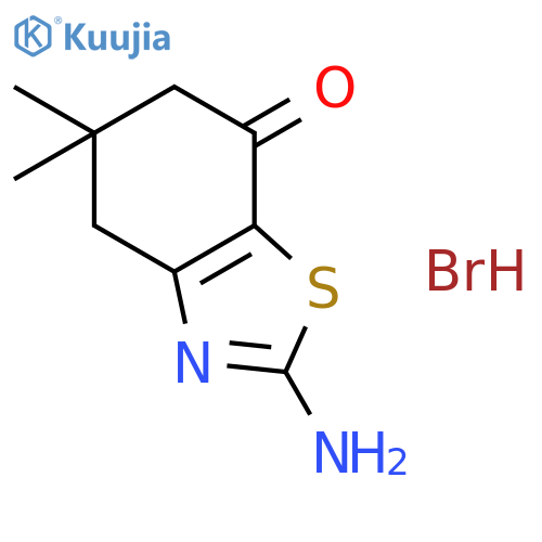 2-Amino-5,5-dimethyl-5,6-dihydro-4H-benzothiazol-7-one Hydrobromide structure