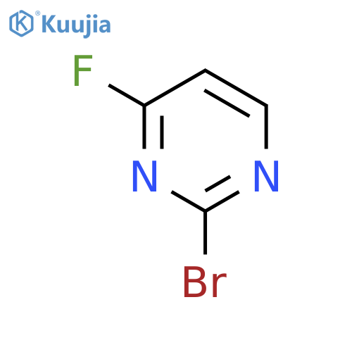 2-BROMO-4-FLUOROPYRIMIDINE structure