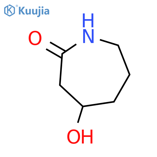 2H-Azepin-2-one, hexahydro-4-hydroxy- structure