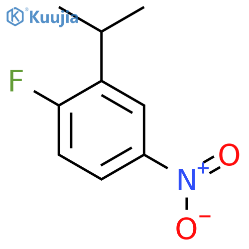 1-Fluoro-2-isopropyl-4-nitrobenzene structure