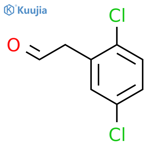 2-(2,5-dichlorophenyl)acetaldehyde structure