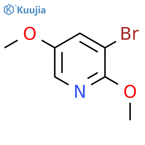 3-Bromo-2,5-dimethoxypyridine structure