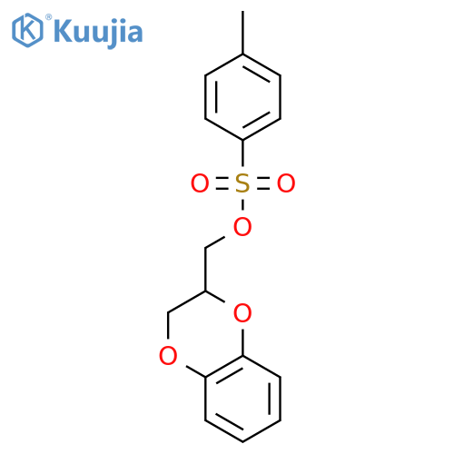(2,3-dihydro-1,4-benzodioxin-2-yl)methyl 4-methylbenzene-1-sulfonate structure
