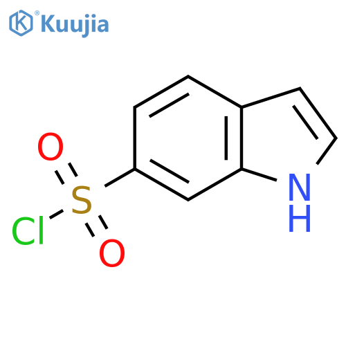 1H-Indole-6-sulfonyl chloride structure