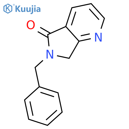 6-benzyl-6,7-dihydropyrrolo[3,4-b]pyridin-5-one structure