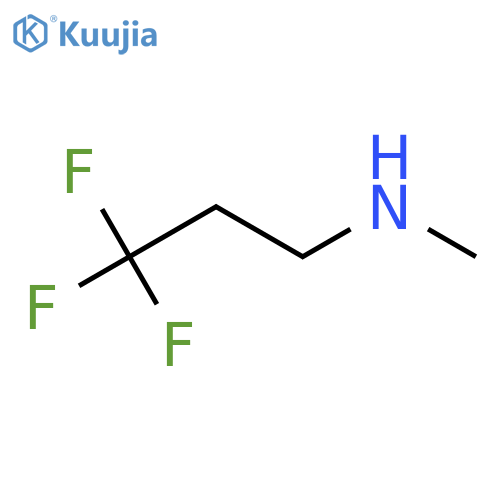 Methyl(3,3,3-trifluoropropyl)amine structure