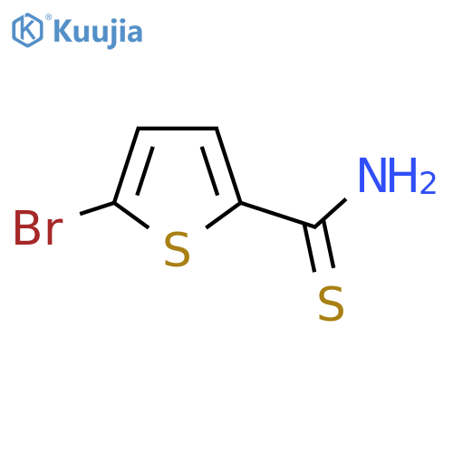 5-Bromothiophene-2-carbothioamide structure