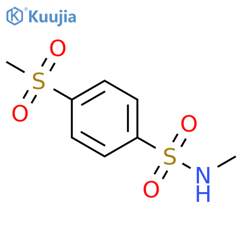 4-methanesulfonyl-N-methylbenzene-1-sulfonamide structure