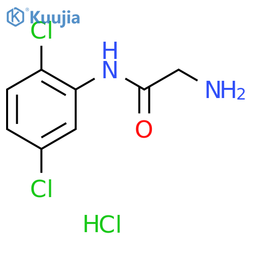 2-amino-N-(2,5-dichlorophenyl)acetamide hydrochloride structure