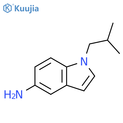1-isobutyl-1H-indol-5-amine structure