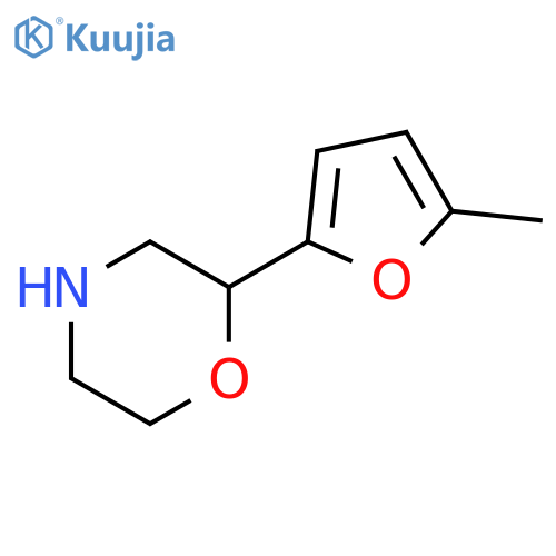 2-(5-methylfuran-2-yl)morpholine structure