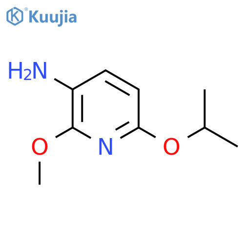 2-Methoxy-6-(propan-2-yloxy)pyridin-3-amine structure