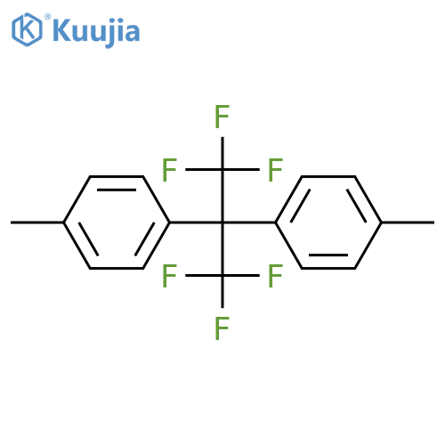 2,2-Bis(4-methylphenyl)hexafluoropropane structure
