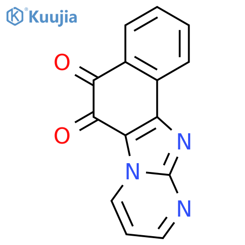 Naphtho[1',2':4,5]imidazo[1,2-a]pyrimidine-5,6-dione structure
