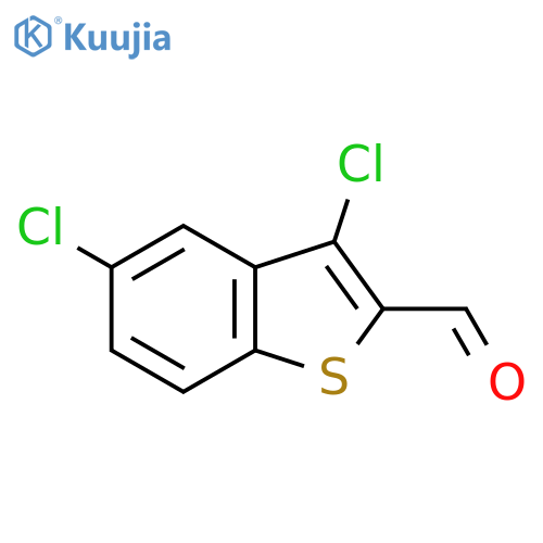 3,5-Dichlorobenzo[b]thiophene-2-carbaldehyde structure