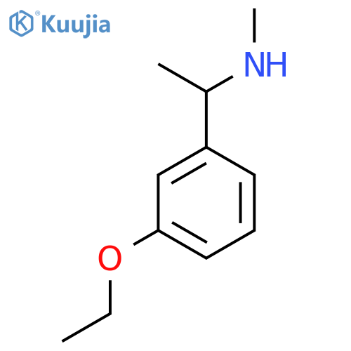 [1-(3-Ethoxyphenyl)ethyl](methyl)amine structure