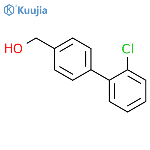 [1,1'-Biphenyl]-4-methanol,2'-chloro- structure