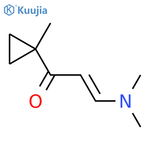 3-(Dimethylamino)-1-(1-methylcyclopropyl)prop-2-en-1-one structure