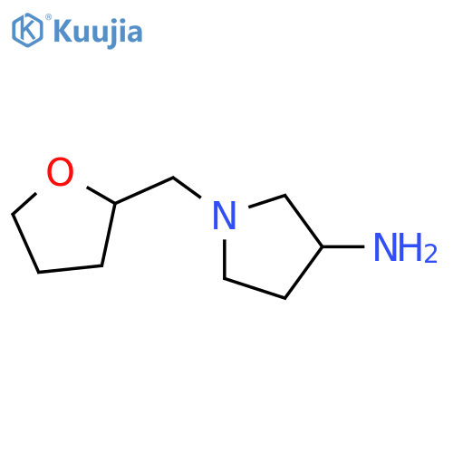 1-(oxolan-2-ylmethyl)pyrrolidin-3-amine structure