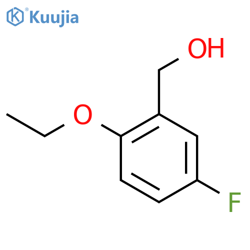 2-Ethoxy-5-fluorobenzyl alcohol structure