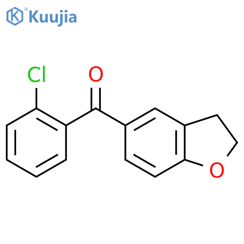 5-(2-Chlorobenzoyl)-2,3-dihydro-1-benzofuran structure