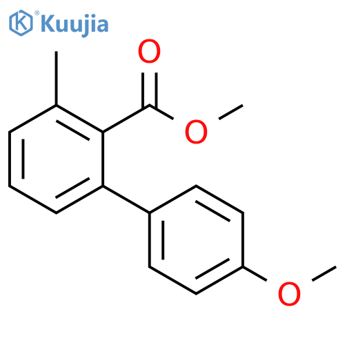 methyl 2-(4-methoxyphenyl)-6-methylbenzoate structure