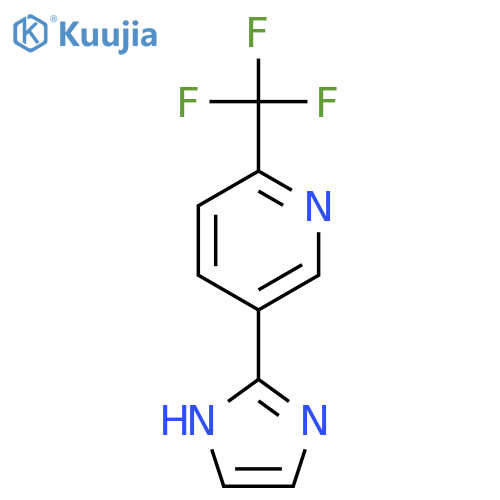 5-(1H-imidazol-2-yl)-2-(trifluoromethyl)-Pyridine structure