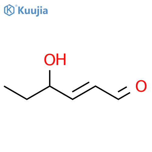 Hexenal, 4-hydroxy- structure