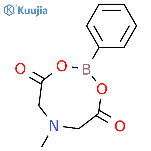 2-Phenyl-6-methyl-1,3,6,2-dioxazaborocane-4,8-dione structure