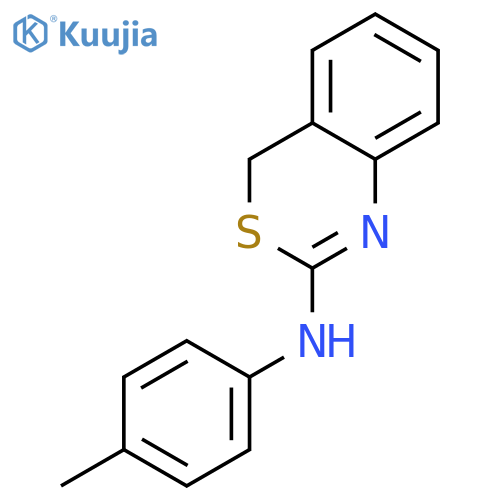 N-(4-Methylphenyl)-4H-3,1-benzothiazin-2-amine structure