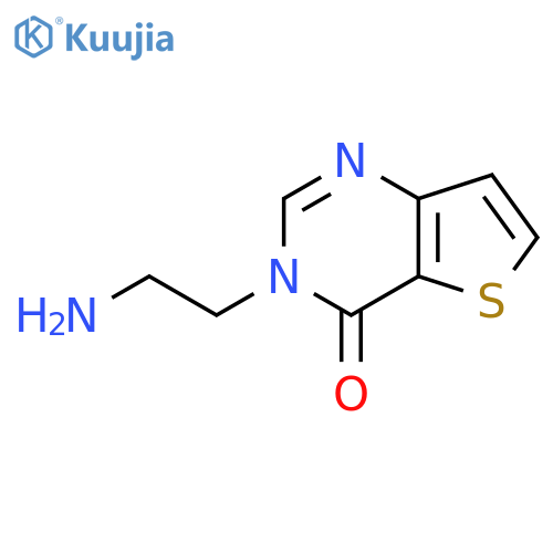 3-(2-Aminoethyl)thieno[3,2-d]pyrimidin-4(3H)-one structure