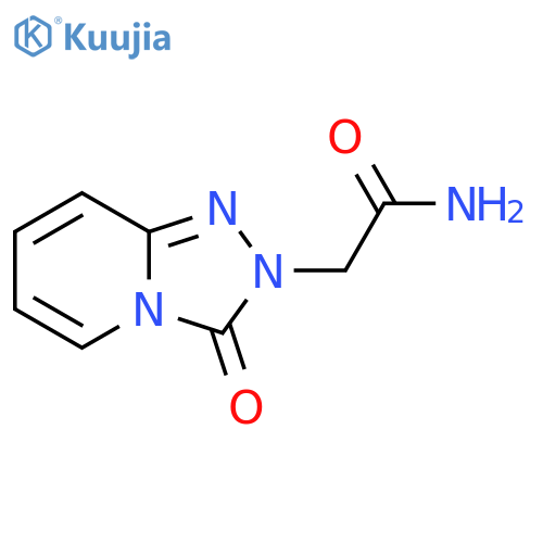 2-{3-oxo-2H,3H-[1,2,4]triazolo[4,3-a]pyridin-2-yl}acetamide structure