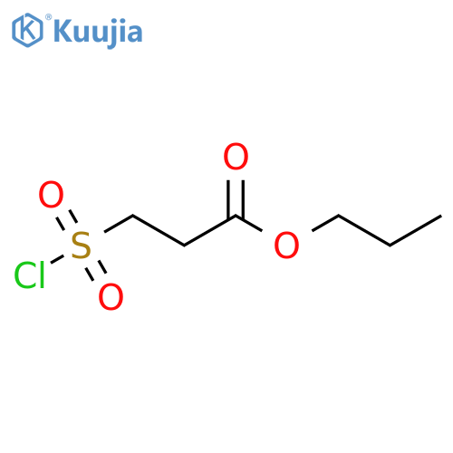 propyl 3-sulfopropanoate structure