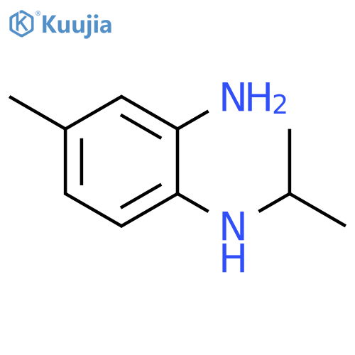 4-methyl-1-N-(propan-2-yl)benzene-1,2-diamine structure