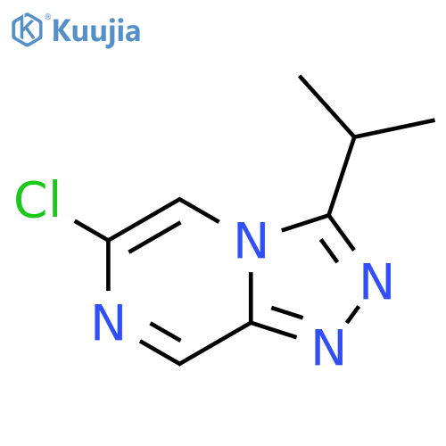 6-Chloro-3-isopropyl-[1,2,4]triazolo[4,3-a]pyrazine structure