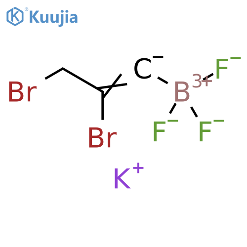 Potassium (Z)-2,3-dibromoprop-1-enyltrifluoroborate structure
