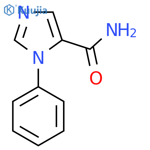 1-Phenyl-1H-imidazole-5-carboxamide structure