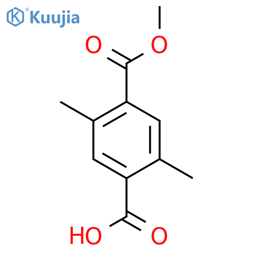 4-(Methoxycarbonyl)-2,5-dimethylbenzoic acid structure