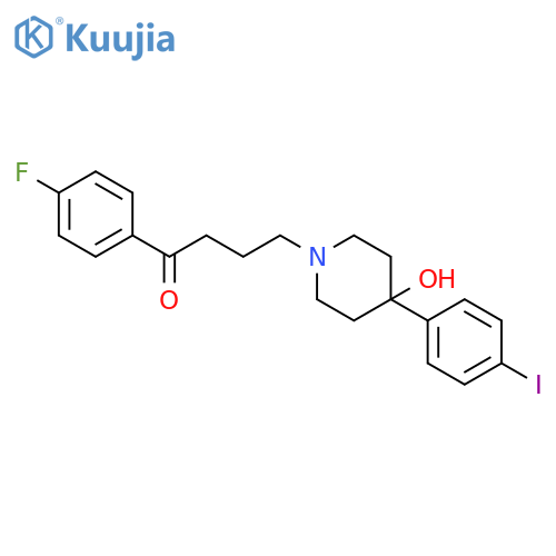 1-Butanone,1-(4-fluorophenyl)-4-[4-hydroxy-4-[4-(iodo-122I)phenyl]-1-piperidinyl]- (9CI) structure