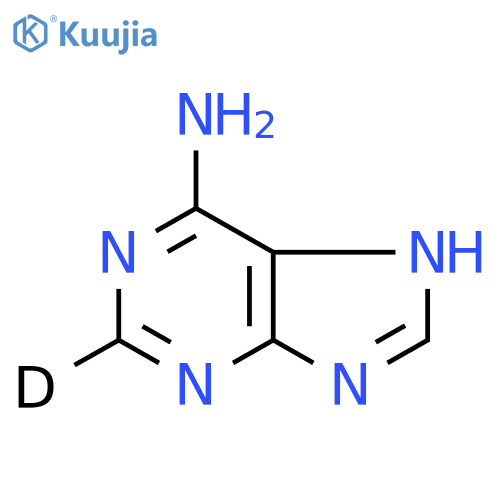 Adenine-2-d1 structure