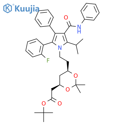 2-Fluoro Atorvastatin tert-Butyl Ester structure