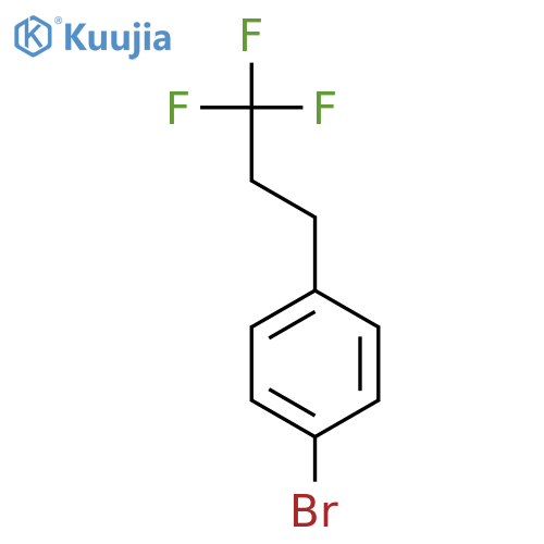 1-bromo-4-(3,3,3-trifluoropropyl)benzene structure