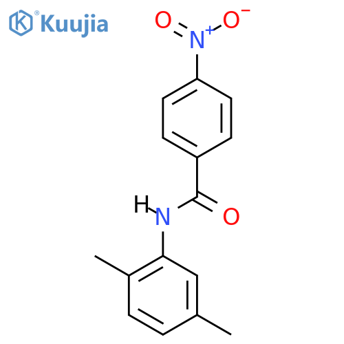 N-(2,5-Dimethylphenyl)-4-nitrobenzamide structure
