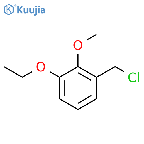 1-(chloromethyl)-3-ethoxy-2-methoxybenzene structure