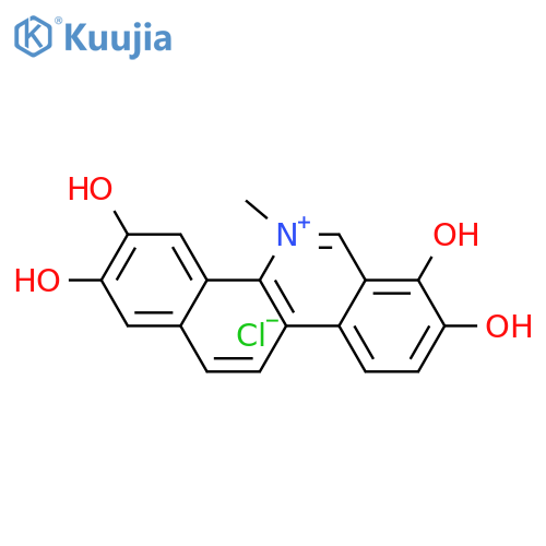 2,3,7,8-Tetrahydroxy-5-methyl-benzocphenanthridinium Chloride structure