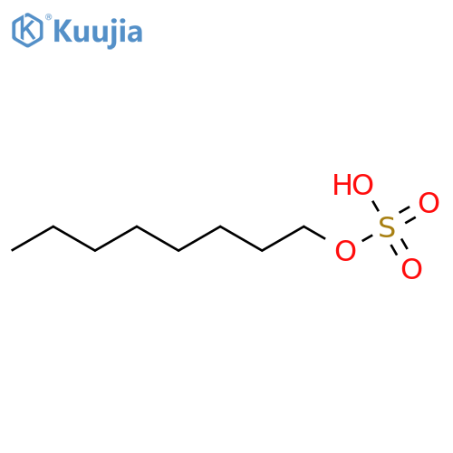 Sulfuric acid,monooctyl ester structure