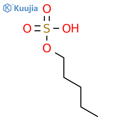 Sulfuric acid,monopentyl ester structure
