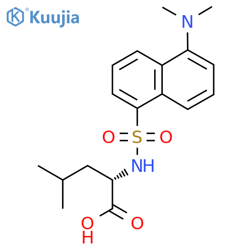 Dansyl-L-leucine structure